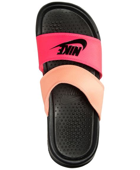 Nike Women's Benassi Duo Ultra Slide Sandals from Finish Line